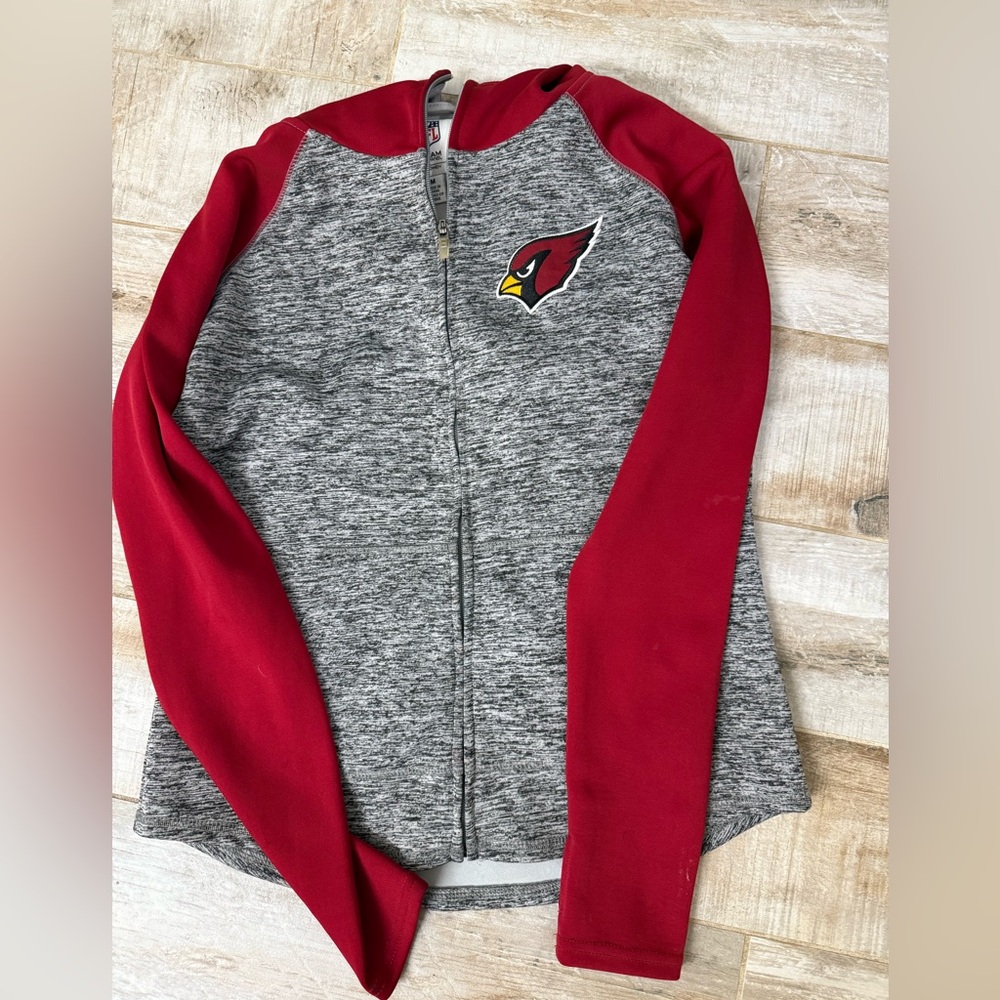 NFL Women's Arizona Cardinals Full Zip Athletic Jacket